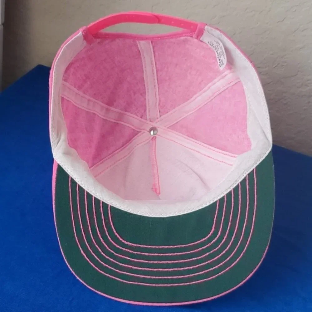 VTG Builders Square Pink Panther Snapback Cap Hat